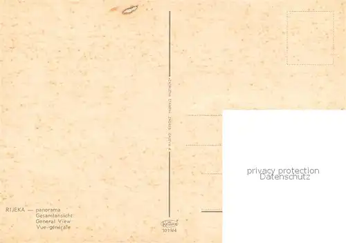 AK / Ansichtskarte Rijeka_Fiume Fliegeraufnahme Rijeka Fiume