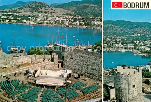 AK / Ansichtskarte Bodrum_TK Fliegeraufnahmen Schlossturm 