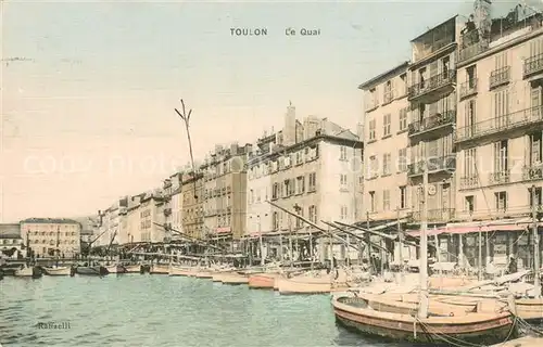 AK / Ansichtskarte Toulon_Var Le quai Toulon_Var