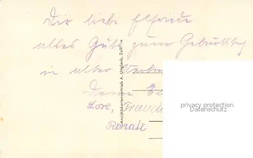 AK / Ansichtskarte Zell_Fichtelgebirge Altersheim Landschaftspanorama Zell Fichtelgebirge