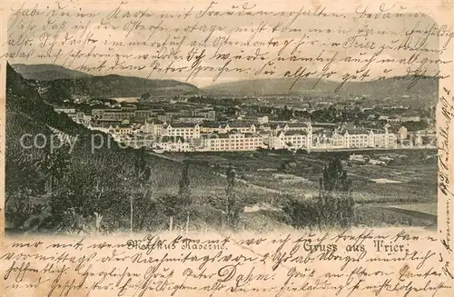 AK / Ansichtskarte Trier Mazkus Kaserne Trier