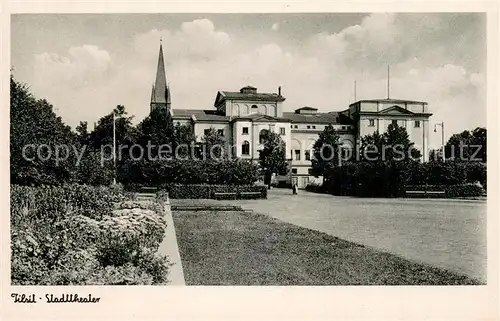 AK / Ansichtskarte Tilsit_Sowetsk_Oblast_Kaliningrad Stadttheater 