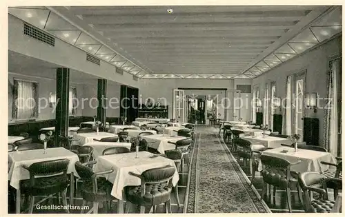 AK / Ansichtskarte Bad_Salzuflen Hotel Der Schwaghof Gesellschaftsraum Bad_Salzuflen