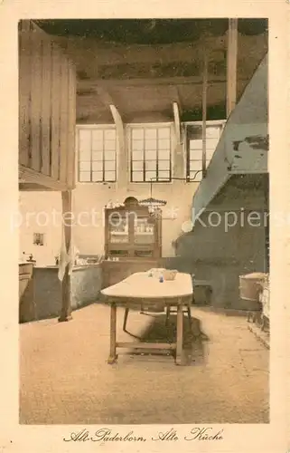 AK / Ansichtskarte Paderborn Alte Kueche Paderborn