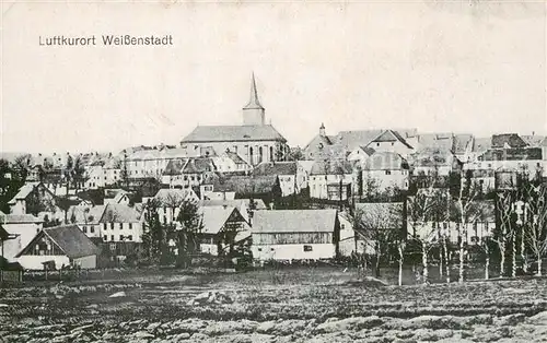 AK / Ansichtskarte Weissenstadt Stadtansicht Weissenstadt