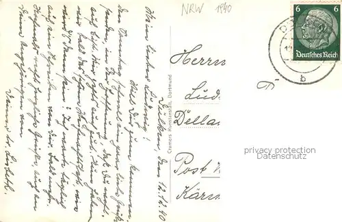 AK / Ansichtskarte Duelken Ehrenmal mit Rathaus Duelken