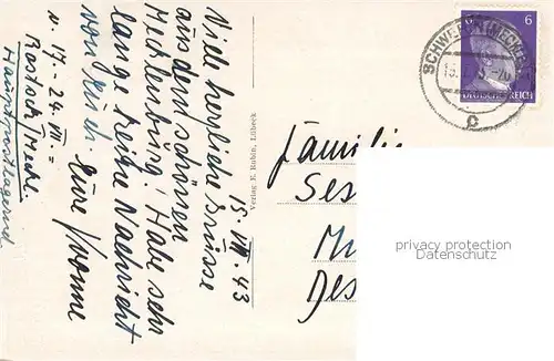 AK / Ansichtskarte Schwerin__Mecklenburg Am Pfaffenteich 