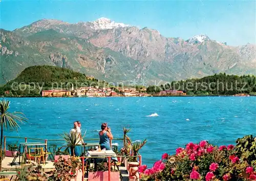 AK / Ansichtskarte Bellagio_Lago_di_Como_IT e la Grigna Panorama 