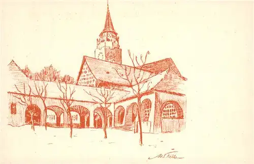 AK / Ansichtskarte Landesausstellung_Bern_1914 Kirche 