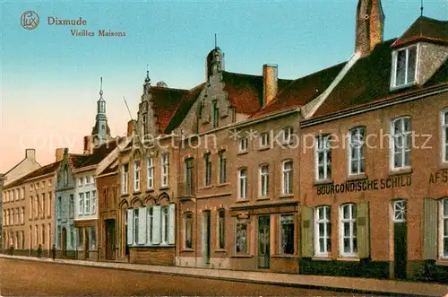 AK / Ansichtskarte Dixmude_Diksmuide_Belgie Vieilles Maisons 