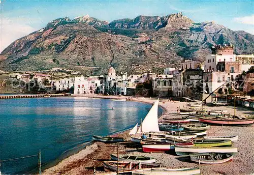 AK / Ansichtskarte Forio_d_Ischia_IT Epomeo Berg u. Strand 