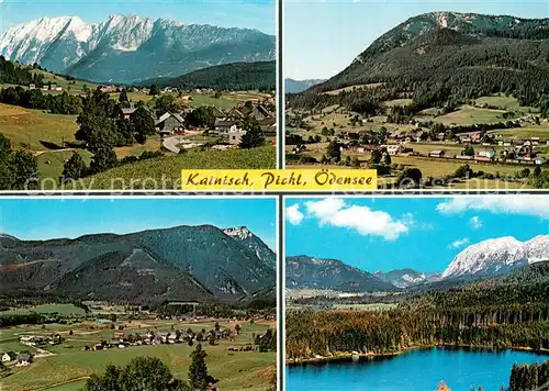 AK / Ansichtskarte Kainisch Kainisch m. Grimming u. Roetelstein   Pichl m. oedensee u. Zinken Kainisch