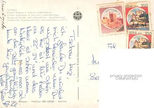 AK / Ansichtskarte Scalea_IT Histo. Zentrum 