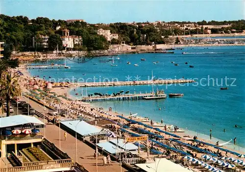 AK / Ansichtskarte Juan les Pins_Antibes_06 Teilasnicht Strand 