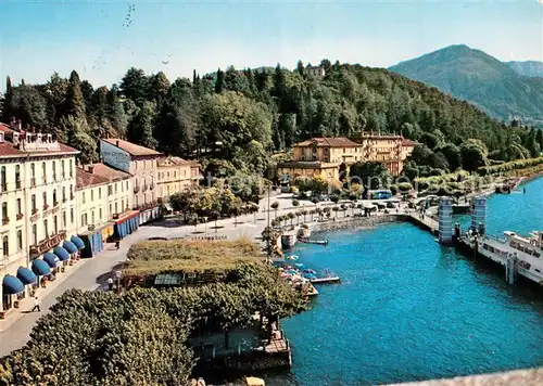 AK / Ansichtskarte Bellagio_Lago_di_Como_IT Hotels Splendido u. Grand Bretagne 