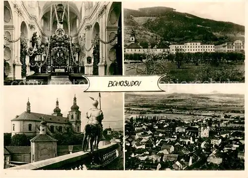 AK / Ansichtskarte Bohosudov_Mariaschein_CZ Basilika Panorama Kirche 