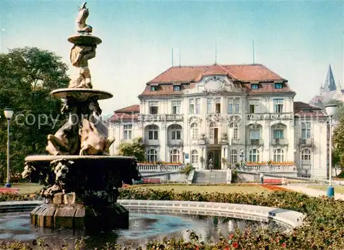 AK / Ansichtskarte Teplice__Teplitz Schoenau_CZ 
Statni lazne Kamenne lazne 