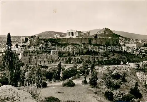 AK / Ansichtskarte Athens_Athen The Akropolis Athens Athen