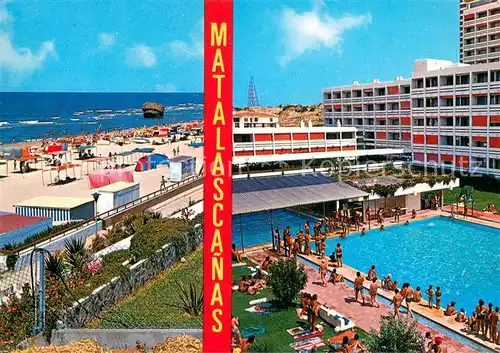 AK / Ansichtskarte Matalascanas_ES Strand Hotel Pool 