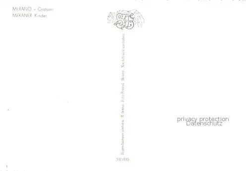 AK / Ansichtskarte Merano_Meran Panorama Meraner Kinder 