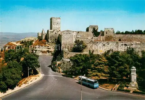 AK / Ansichtskarte Enna_Sicilia Il Castello di Lombardia dalle Venti Torri e Torre Pisana 