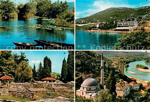AK / Ansichtskarte Herceg_Novi_Serbia Hutovo Blato Neum Capljina Mogorjelo Pocitelj 