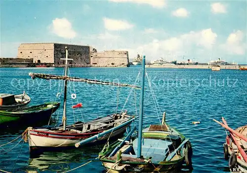 AK / Ansichtskarte Iraklion_Heraklion_Crete Der Venediger Hafen 