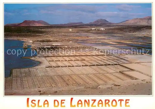 AK / Ansichtskarte Lanzarote_Kanarische Inseln_ES Salinas de Janurio 