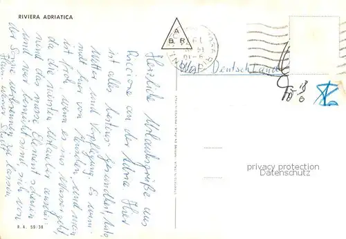 AK / Ansichtskarte Riviera_Adriatica Panorama Riviera Adriatica