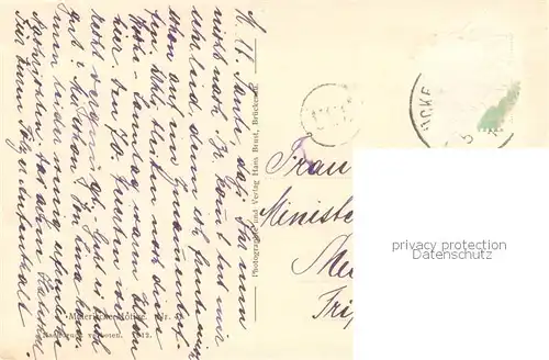 AK / Ansichtskarte Bad_Brueckenau Kirche Villa Fueglein Sanatorium Bad_Brueckenau