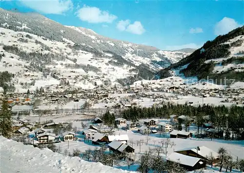 AK / Ansichtskarte Schruns_Vorarlberg Totalansicht im Winter Schnee Schruns Vorarlberg