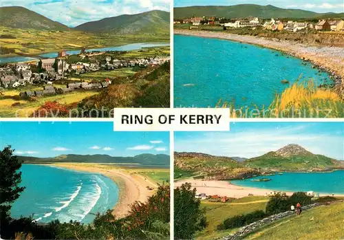AK / Ansichtskarte Kerry_Irland Ring of Kerry Teilansichten Strand Kueste Kerry_irland