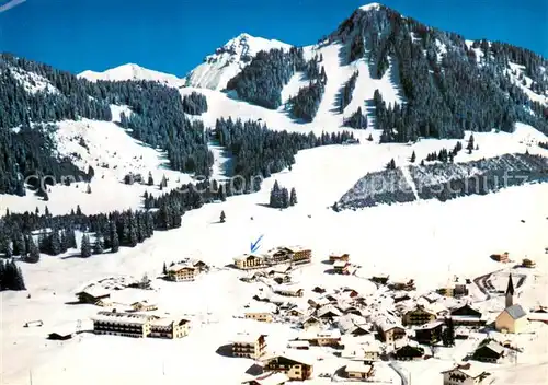 AK / Ansichtskarte Berwang_Tirol_AT Totalansicht Winter Schnee Wintersport 