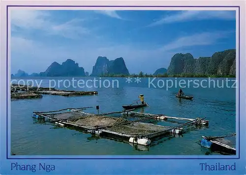 AK / Ansichtskarte Phang_Nga_Thailand Fisching village Bay 