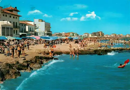 AK / Ansichtskarte Rivabella_Rimini_IT Strand Partie 