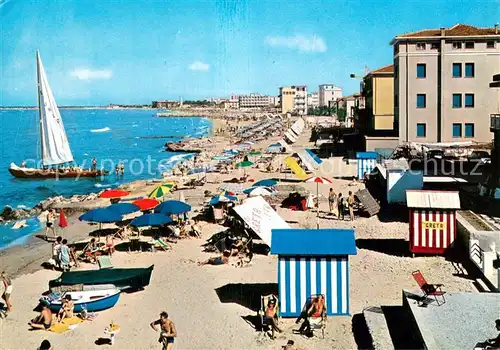 AK / Ansichtskarte Rivabella_Rimini_IT Strand Partie 