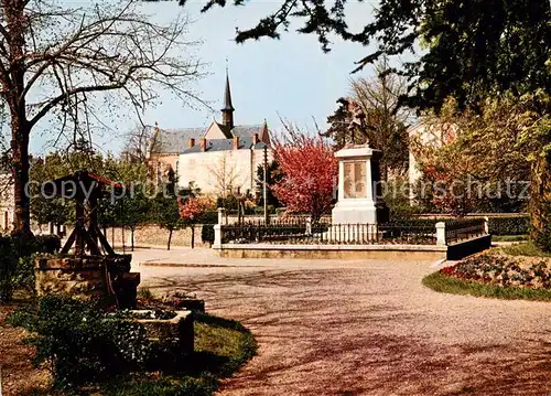 AK / Ansichtskarte Chateau Gontier_53 Le Jardin du Bout du Monde et St Michel 