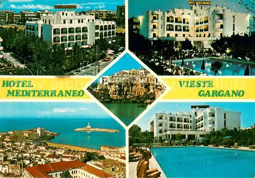 AK / Ansichtskarte Vieste_Foggia Hotel Mediterraneo Vieste_Foggia