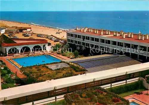 AK / Ansichtskarte Matalascanas_ES Flamero Hotel u. Strand 