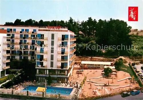 AK / Ansichtskarte Lloret_de_Mar Hotel Sanmarti Park Pool Lloret_de_Mar