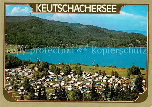 AK / Ansichtskarte Keutschachersee_AT Camping Dobeln am Sueduefer des Sees 