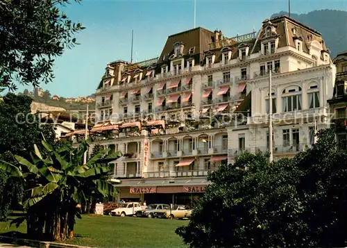 AK / Ansichtskarte Montreux__VD Hotel Suisse et Majestic 