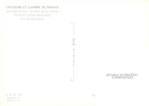 AK / Ansichtskarte Cannes_06 Vue panoramique 