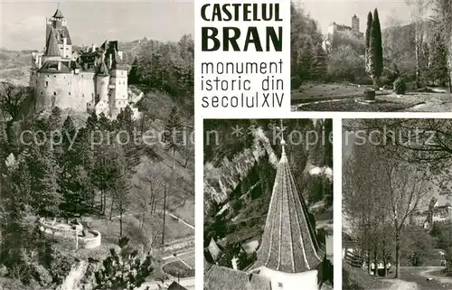 AK / Ansichtskarte Bran_Brasov_RO Castelul Bran Details 