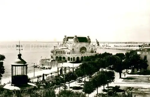 AK / Ansichtskarte Constanta_Konstanza_RO Farul genovez si Cazinoul 