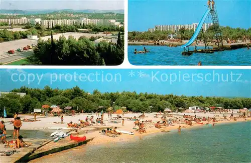 AK / Ansichtskarte Sibenik Hoteli Solaris Panorama Strandpartie Wasserrutsche Sibenik