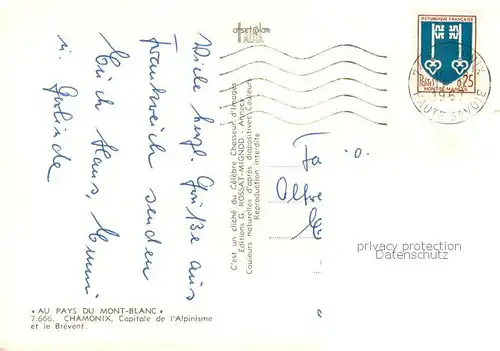 AK / Ansichtskarte Chamonix Capitale de lAlpinisme et le Brevent Chamonix