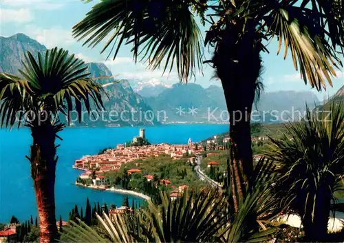 AK / Ansichtskarte Malcesine_Lago_di_Garda Panorama Malcesine_Lago_di_Garda