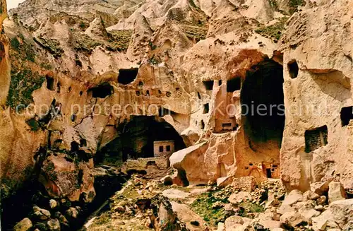 AK / Ansichtskarte Zelve_Kappadokien_TK civarinda peri bacalari ve zamanla harap olan ilk hiristiyan barinaklari 