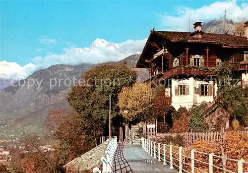 AK / Ansichtskarte Merano_Meran Tappeinerweg Pension Saxifraga 